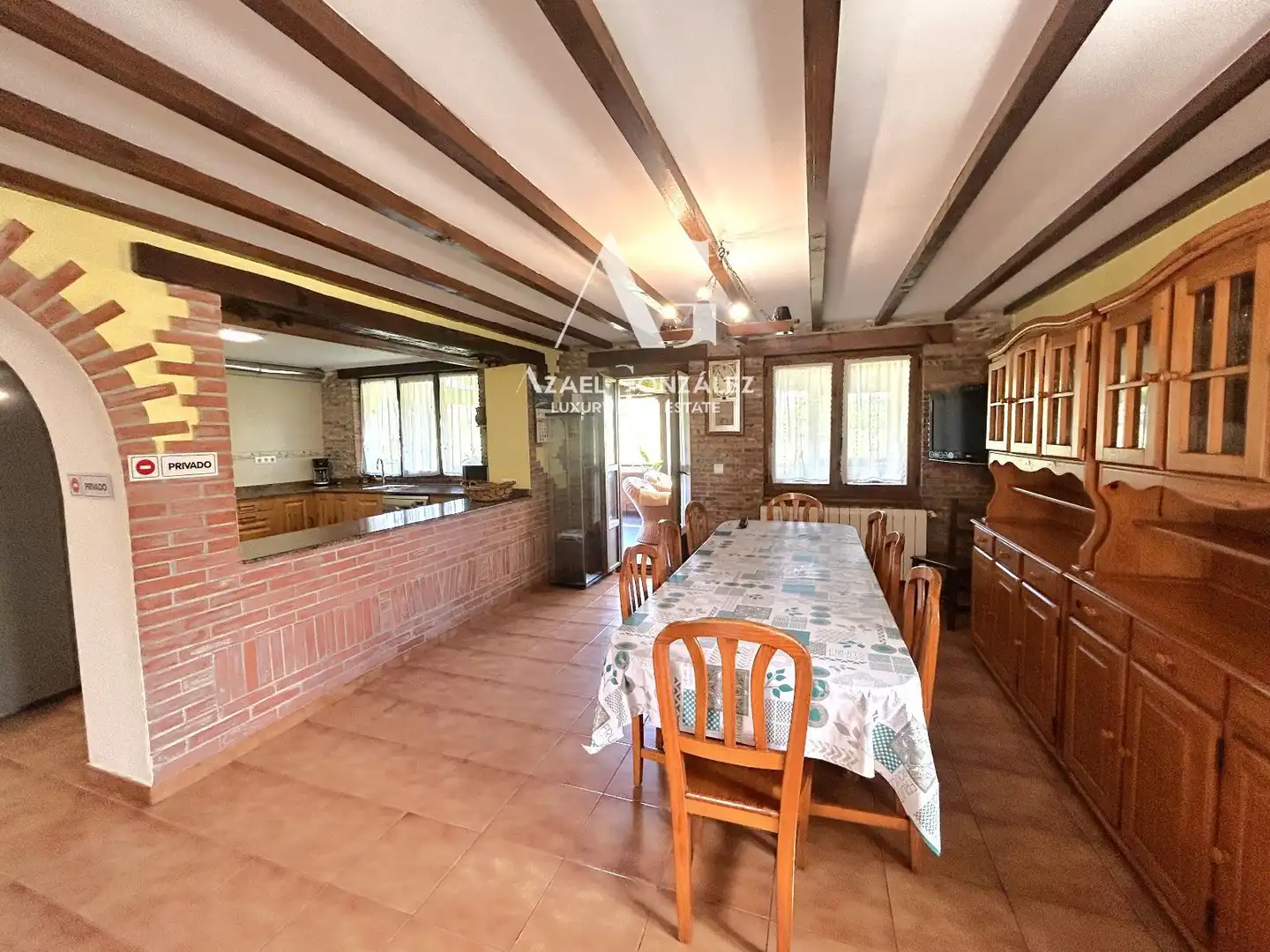 Cocina de Casa adosada en venta en Val de San Vicente  con Calefacción, Terraza y Amueblado