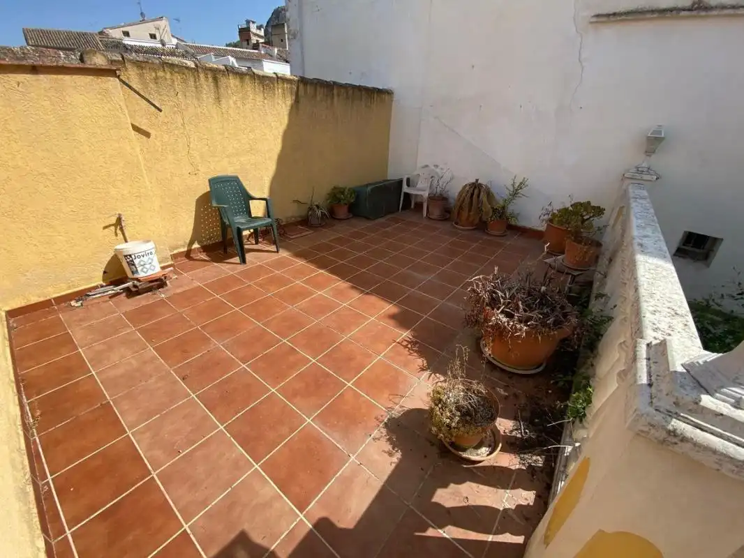 Terrasse von Erdgeschoss zum Verkauf in Xàtiva mit Heizung, Terrasse und Abstellraum