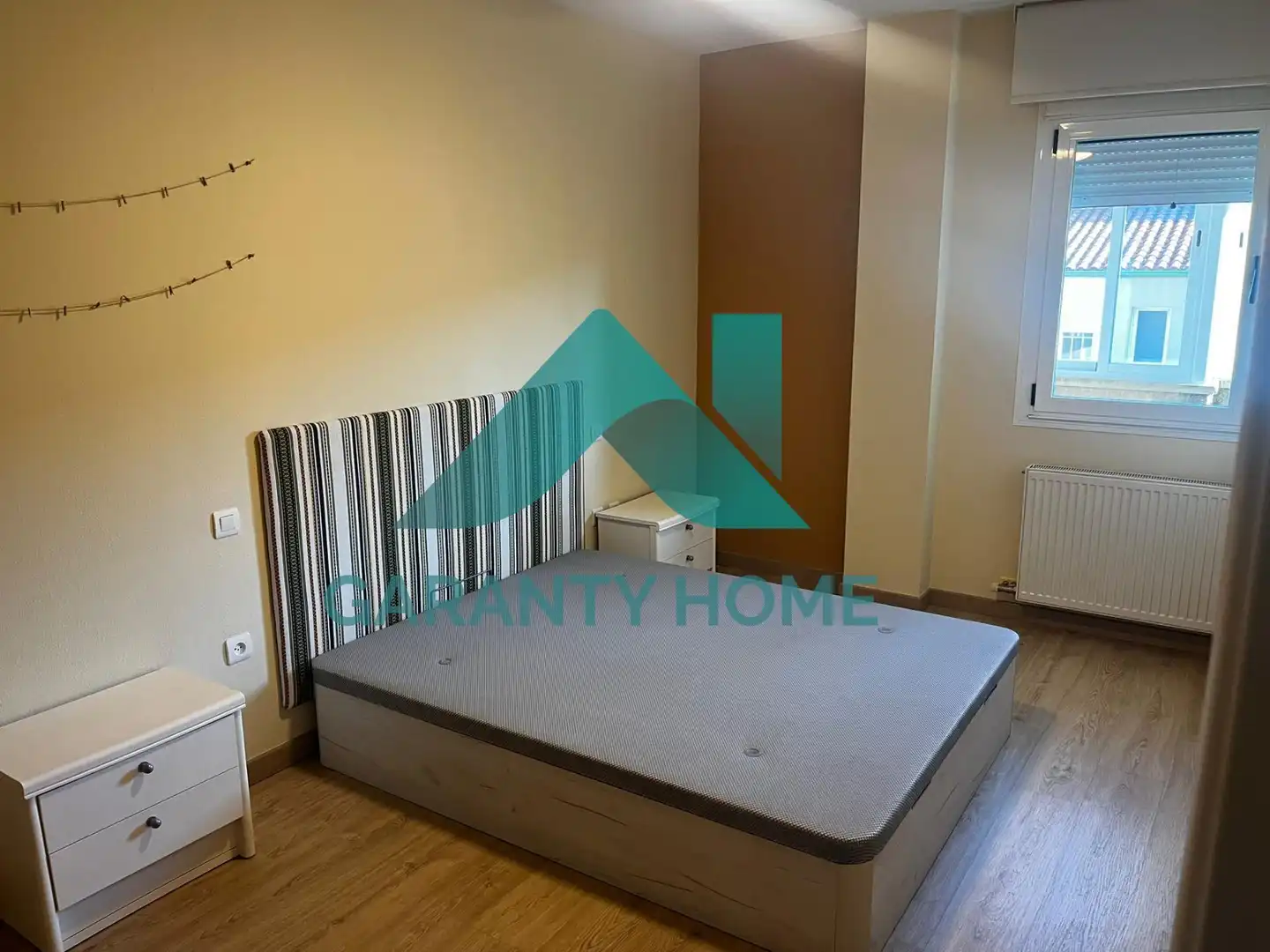 Bedroom of Apartments for rent in Cáceres  with Air Conditioner, Terrace and Furnished