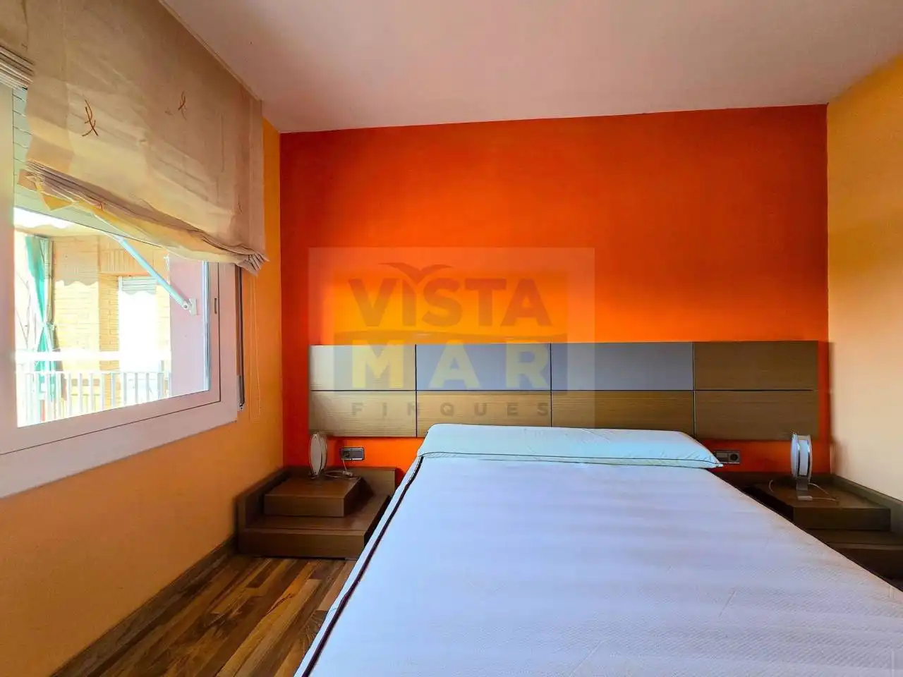 Bedroom of Attic for rent in Cubelles  with Air Conditioner, Heating and Parquet flooring