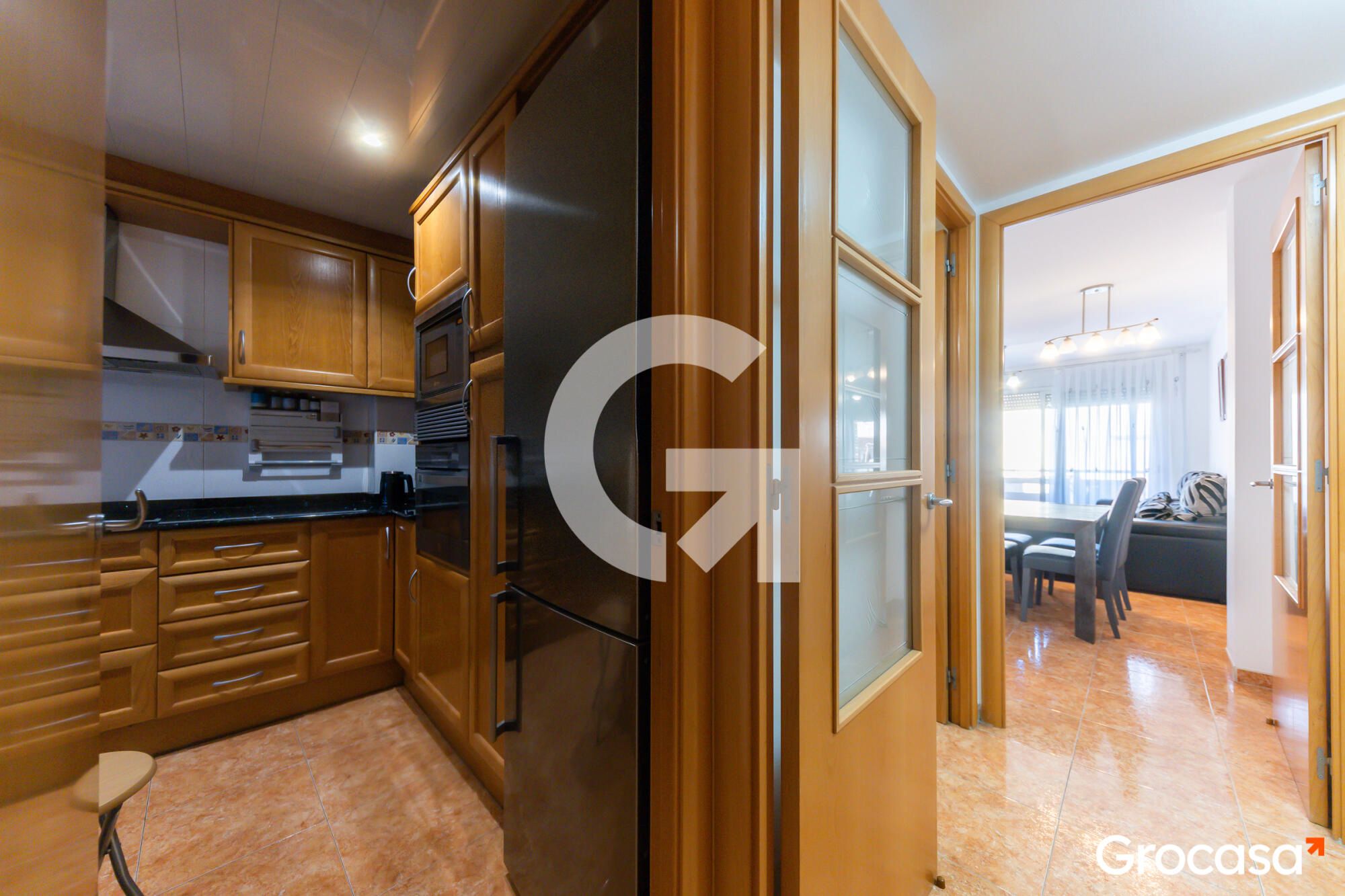 Cuina de Dúplex en venda en Sant Vicenç Dels Horts amb Aire condicionat, Calefacció i Terrassa