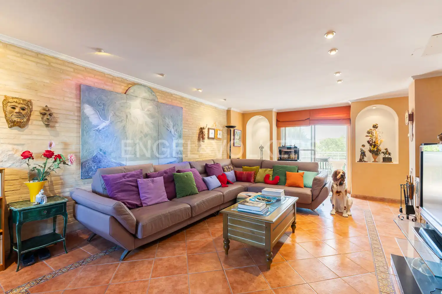 Living room of Houses for sale in Benifaió  with Air Conditioner, Heating and Private garden