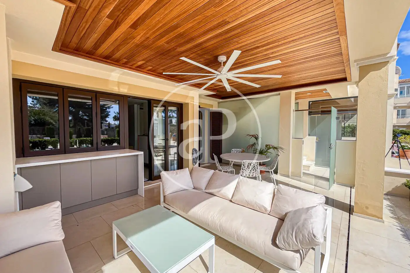 Terrasse von Wohnung zur Miete in Pollença mit Klimaanlage, Heizung und Terrasse