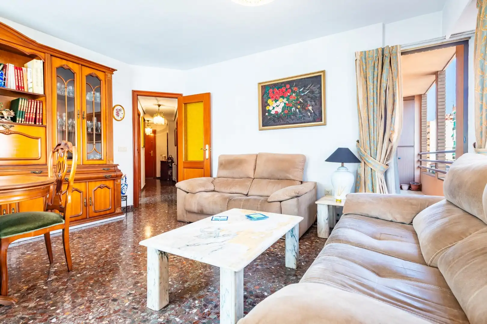 Living room of Flat for sale in Mislata  with Air Conditioner, Heating and Balcony