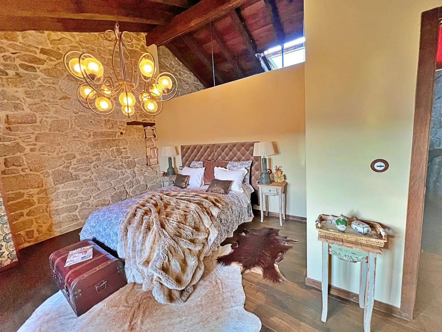 Habitación de Casa o chalet de alquiler en Lugo con Calefacción, Jardín privado y Amueblado