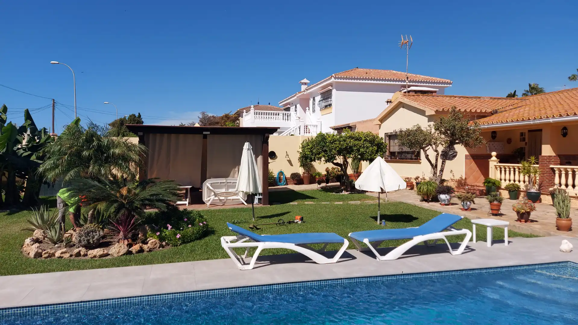 Jardí de Casa o xalet en venda en Vélez-Málaga amb Piscina
