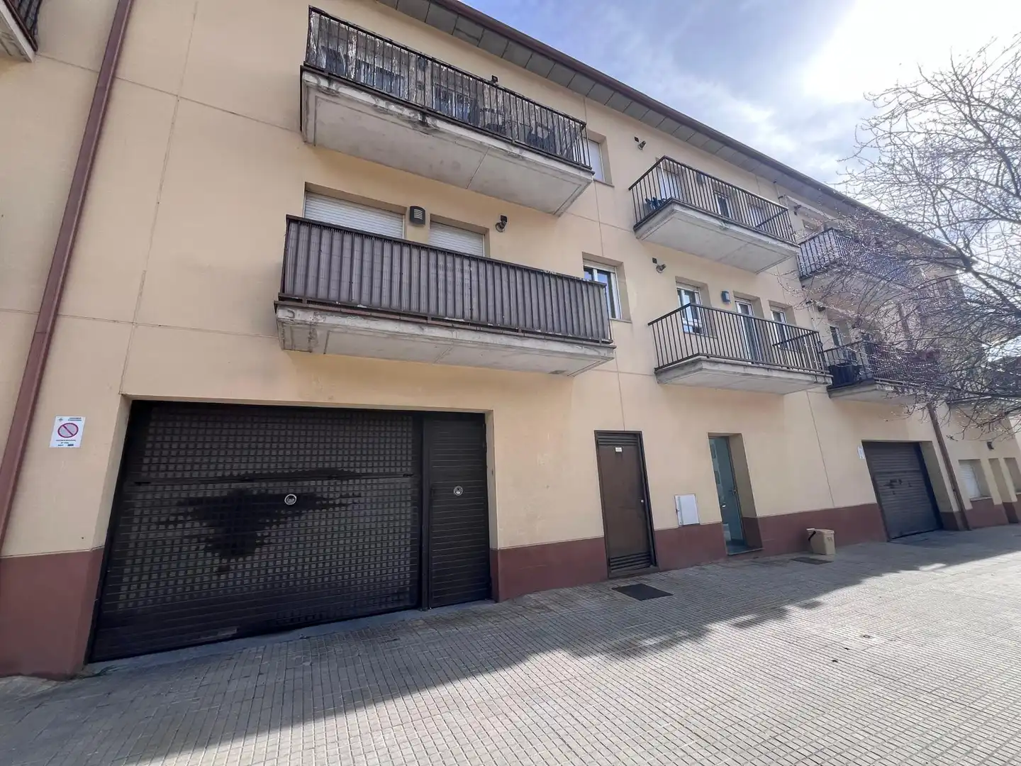 Vista exterior de Piso en venta en Aiguafreda con Balcón