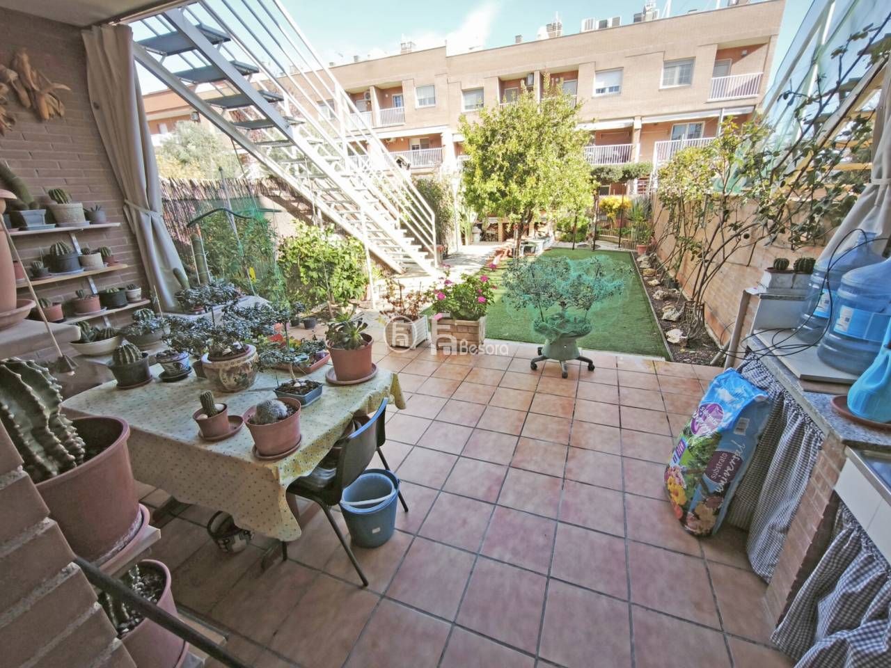 Jardí de Casa adosada en venda en Alpicat amb Aire condicionat, Calefacció i Jardí privat