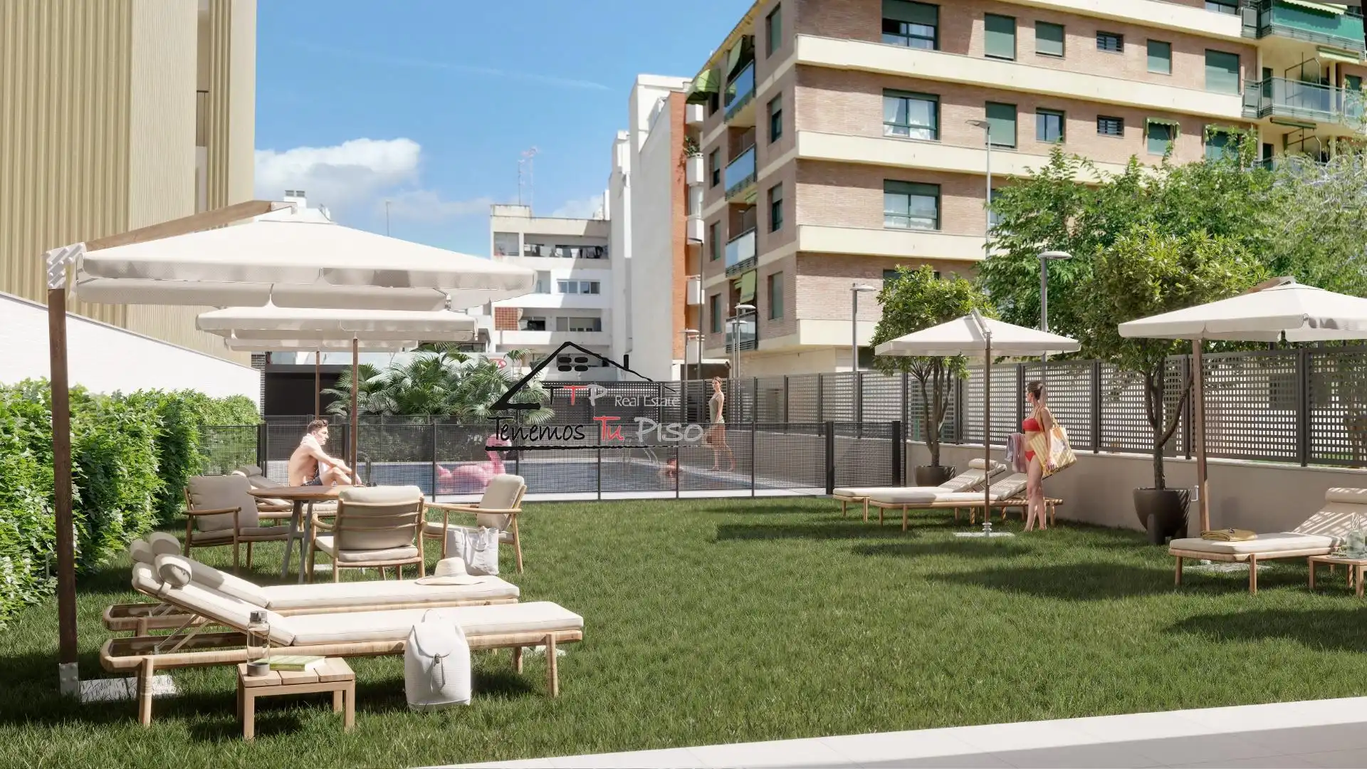 Terrace of Flat for sale in Benicarló  with Air Conditioner, Heating and Private garden