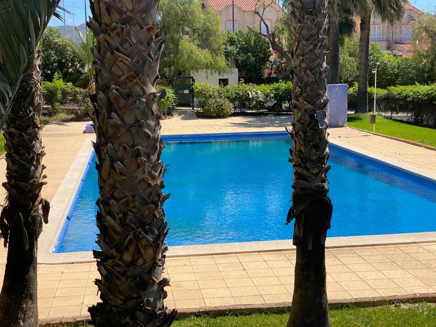 Piscina de Casa adosada en venta en Mazarrón con Piscina comunitaria