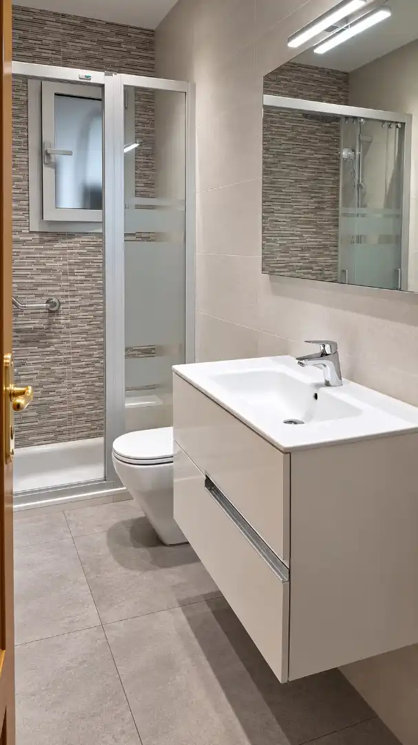 Bathroom of Flat for sale in El Prat de Llobregat  with Air Conditioner, Heating and Oven
