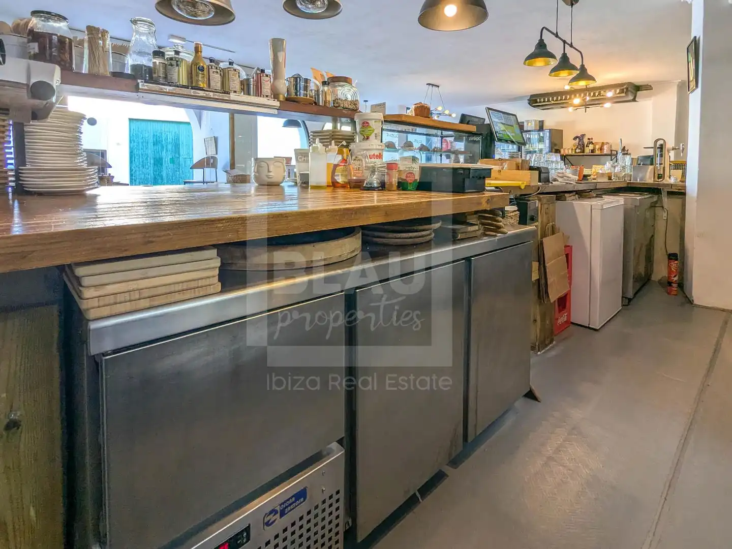 Cocina de Local en traspaso en Sant Josep de sa Talaia con Aire acondicionado, Amueblado y Internet