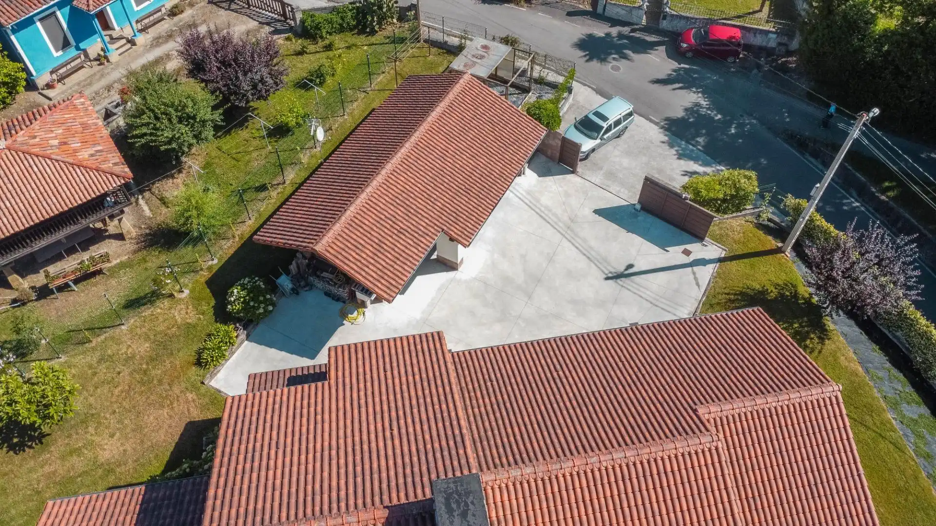 Vista exterior de Casa o chalet en venta en Siero con Aire acondicionado, Calefacción y Jardín privado