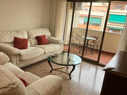 Living room of Flat to rent in  Valencia Capital  with Air Conditioner, Heating and Furnished