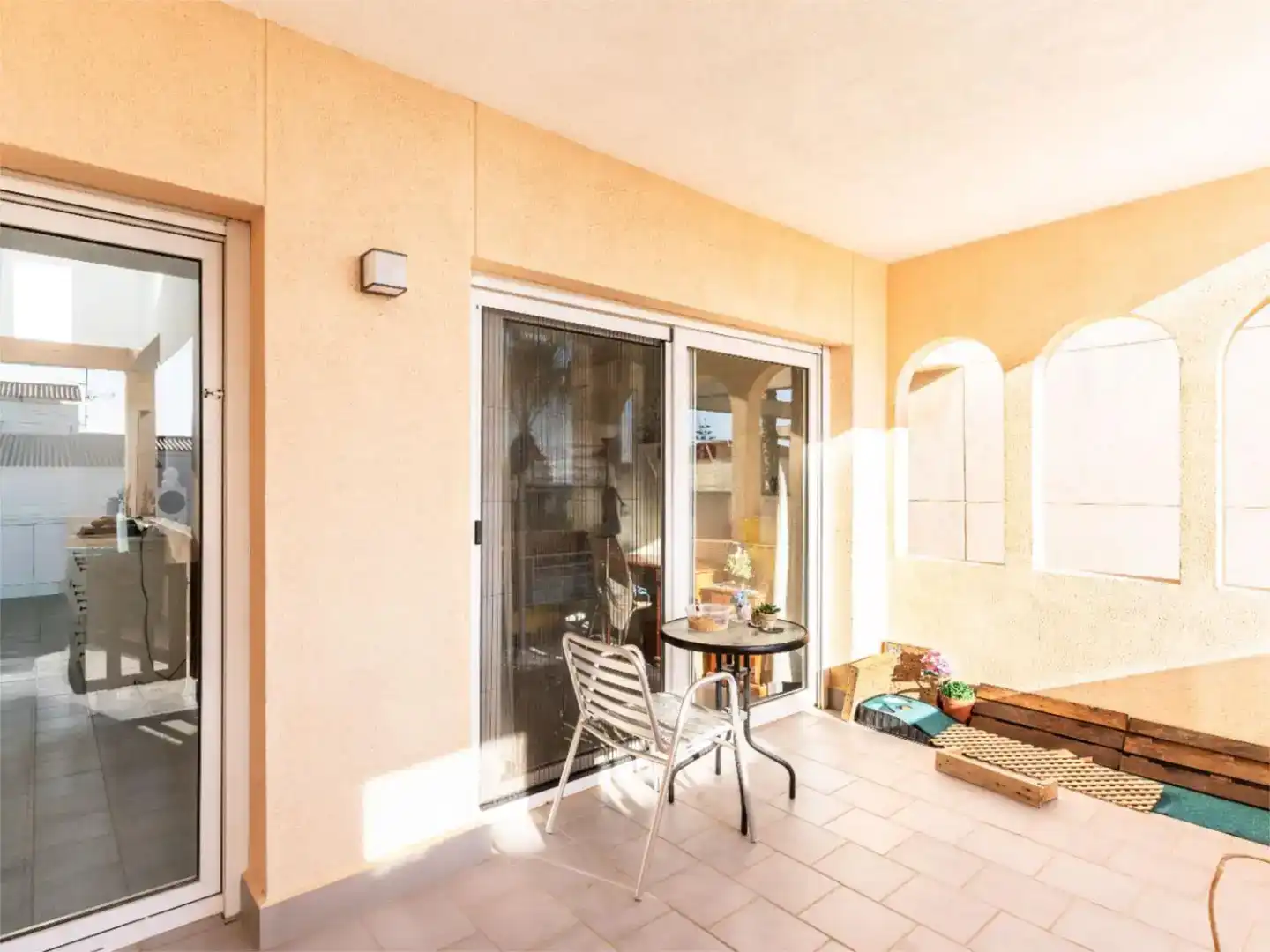Terraza de Piso en venta en Garrucha con Aire acondicionado, Jardín privado y Trastero