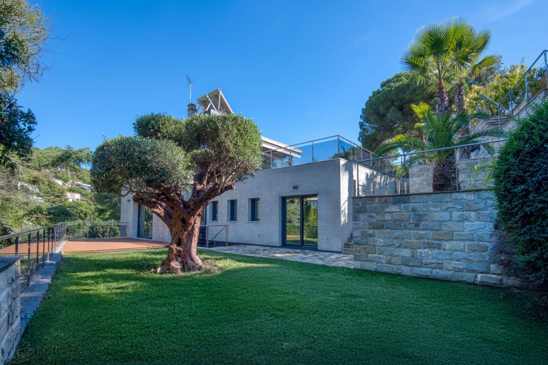 Garden of Houses for sale in Blanes  with Private garden, Terrace and Swimming Pool