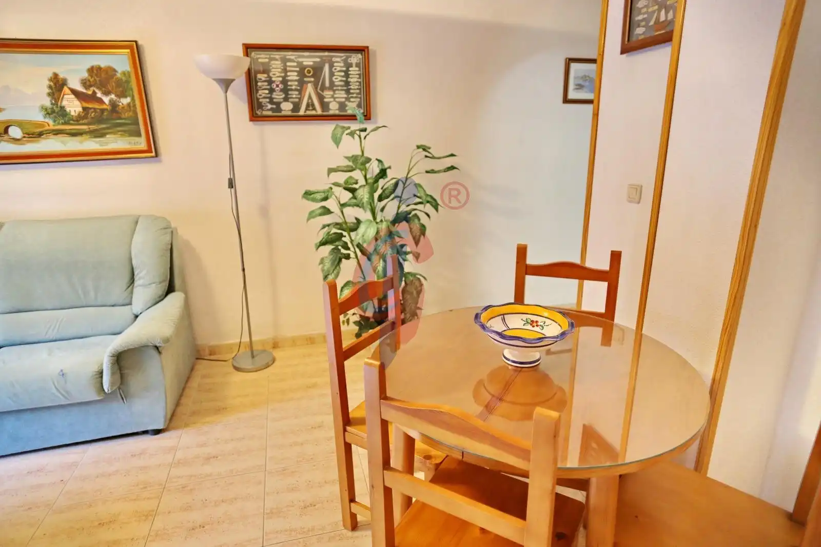 Comedor de Apartamento en venta en Guardamar del Segura con Aire acondicionado, Terraza y Amueblado