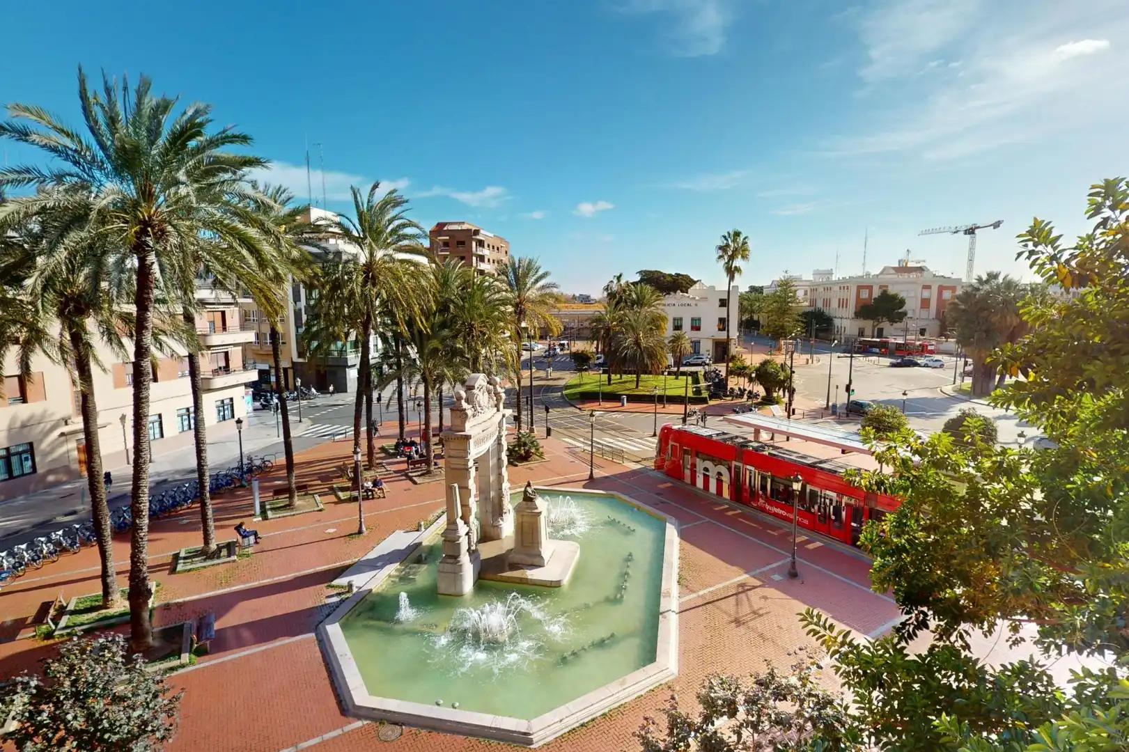 Außenansicht von Büro zur Miete in Valencia mit Klimaanlage