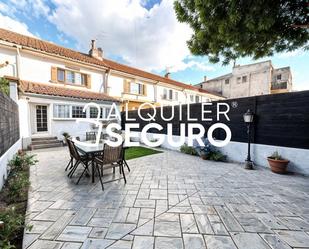 Vista exterior de Casa o xalet de lloguer en Fuente El Saz de Jarama amb Aire condicionat i Terrassa