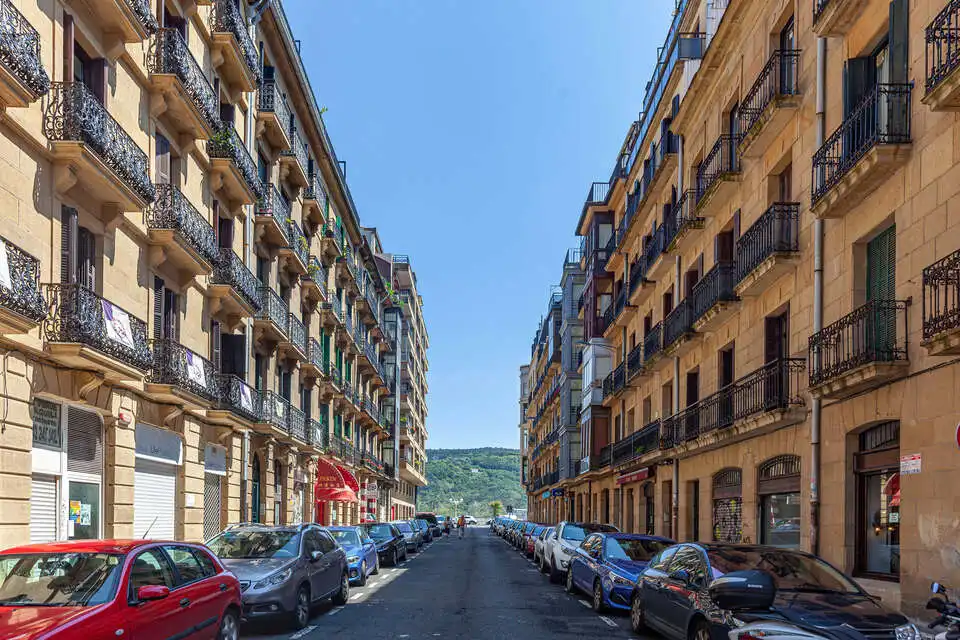 Exterior view of Flat for sale in Donostia - San Sebastián   with Heating and Balcony