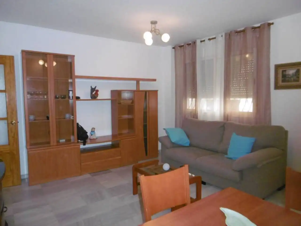 Sala de estar de Piso de alquiler en Almería con Amueblado