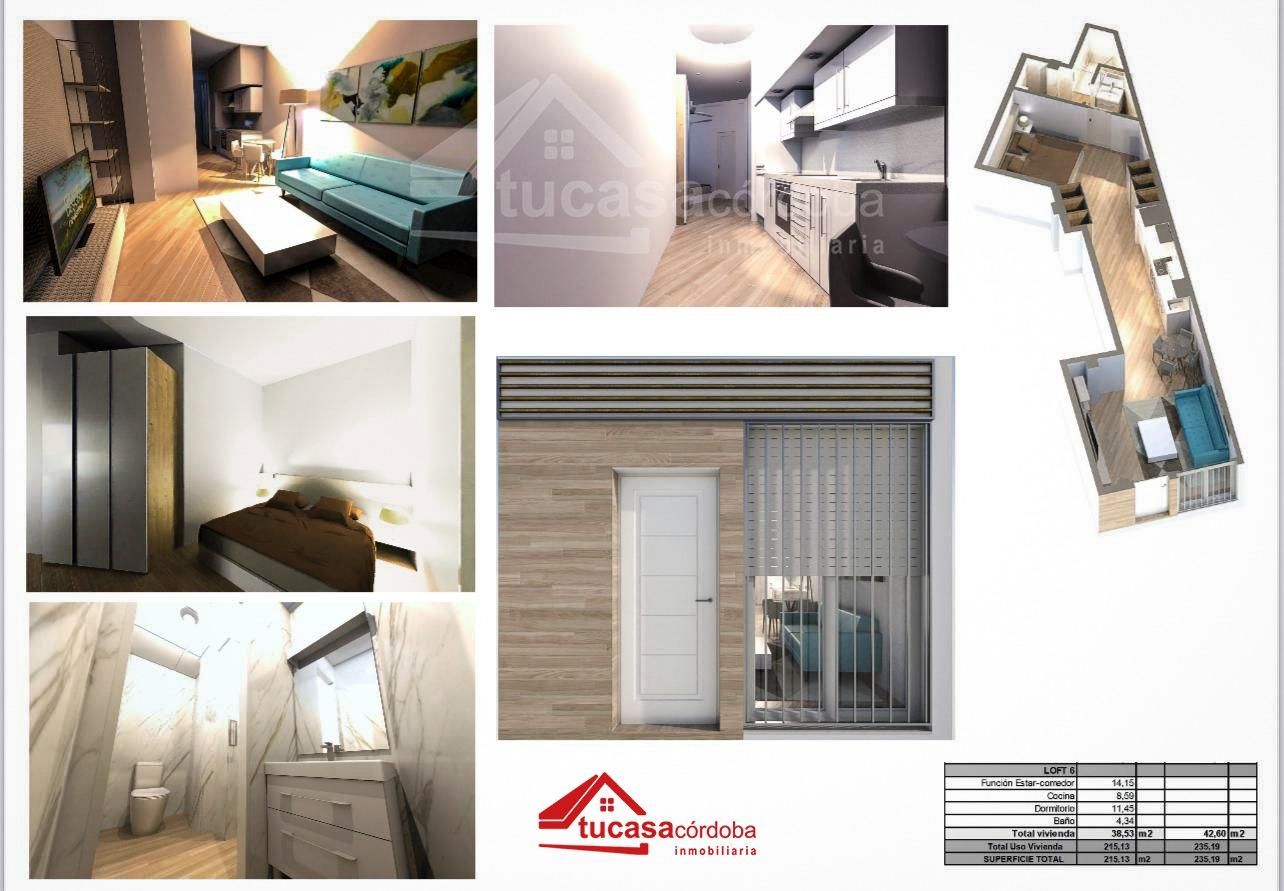 Bedroom of Loft for sale in  Córdoba Capital  with Air Conditioner