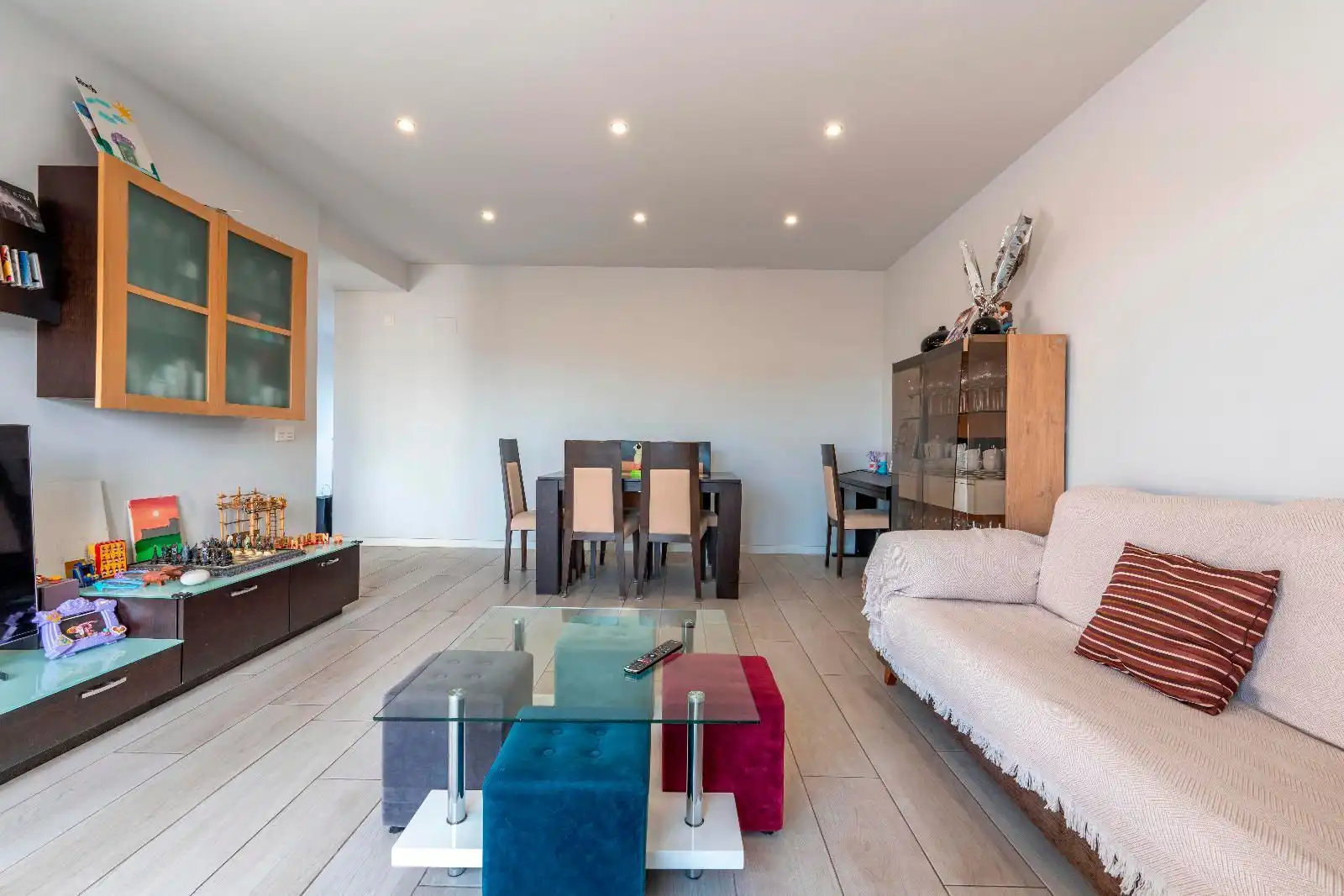 Sala de estar de Ático en venta en Rivas-Vaciamadrid con Terraza y Piscina comunitaria