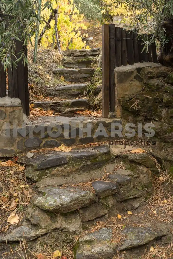 Vista exterior de Casa o xalet en venda en Abrucena amb Jardí privat, Terrassa i Moblat