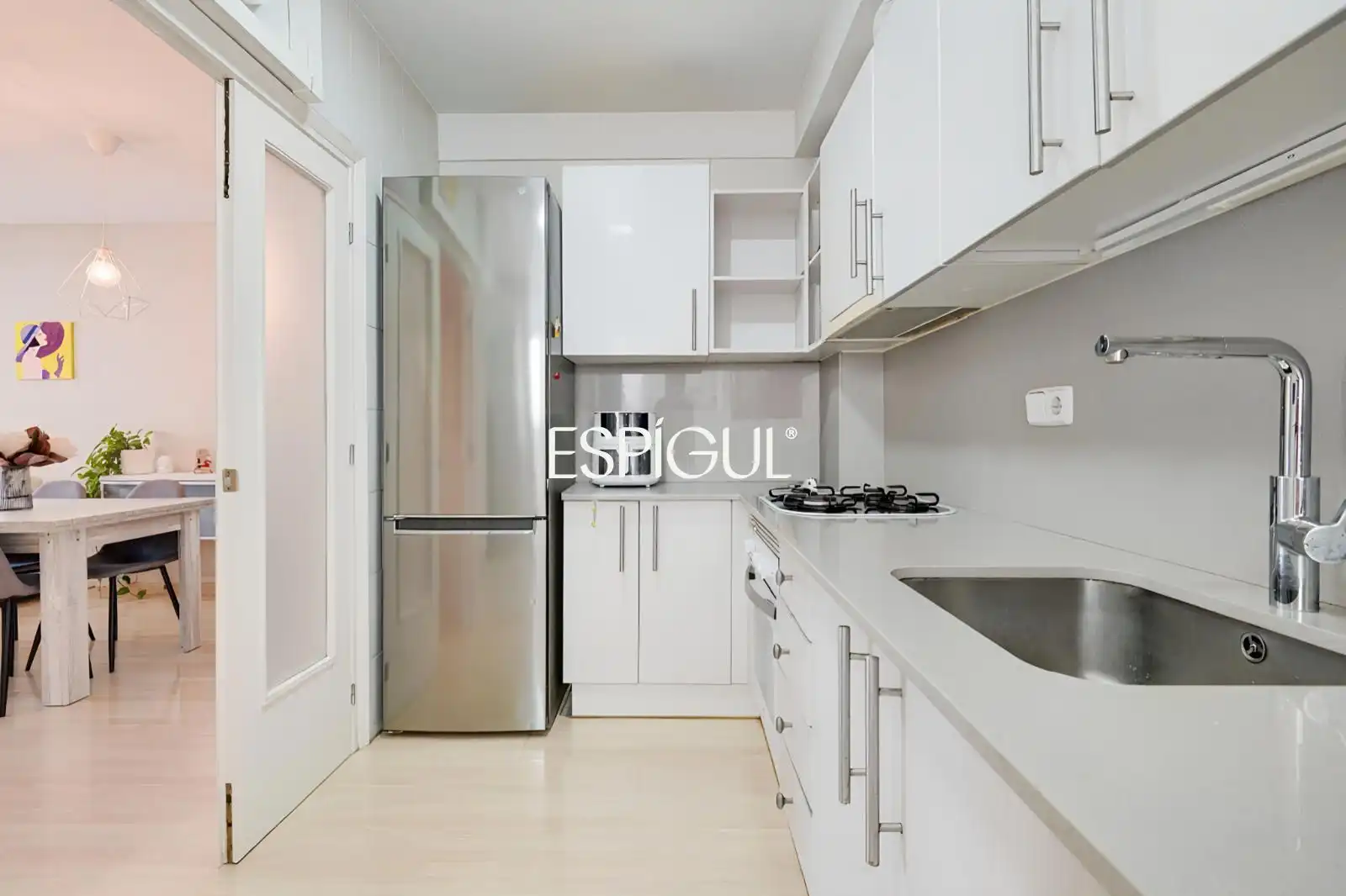 Kitchen of Flat for sale in Castell d'Aro, Platja d'Aro i s'Agaró  with Air Conditioner, Heating and Parquet flooring