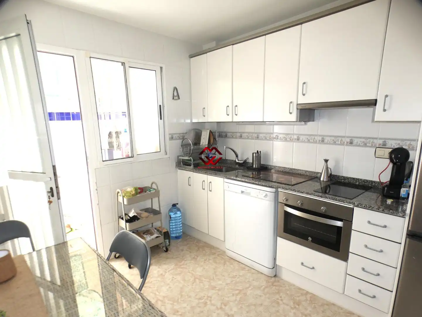 Küche von Maisonette zum Verkauf in Mazarrón mit Klimaanlage, Terrasse und Möbliert