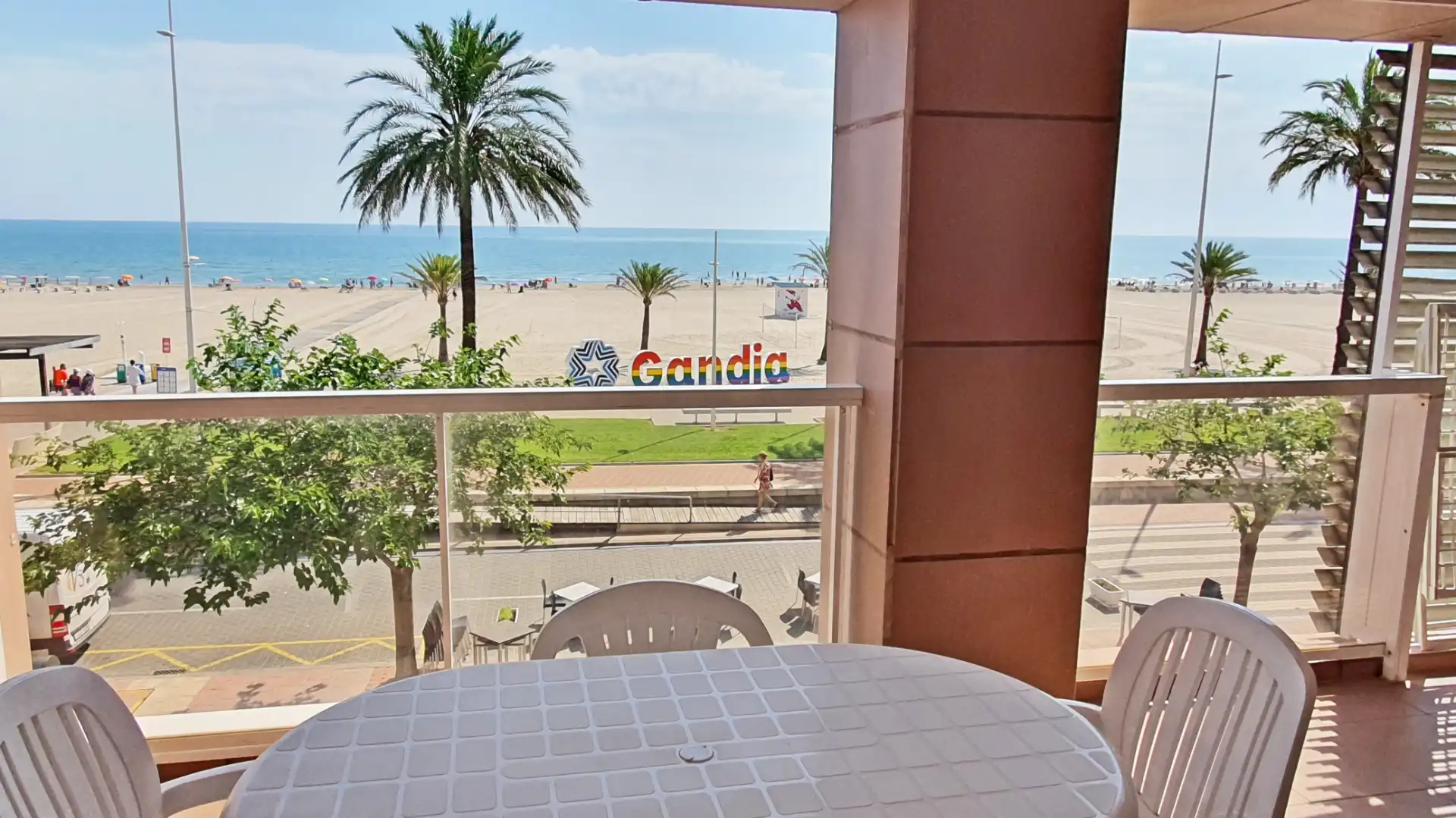 Dormitori de Apartament de lloguer en Gandia amb Aire condicionat, Calefacció i Parquet