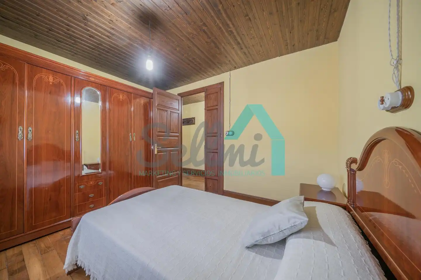 Bedroom of Houses for sale in Pravia  with Heating, Private garden and Parquet flooring