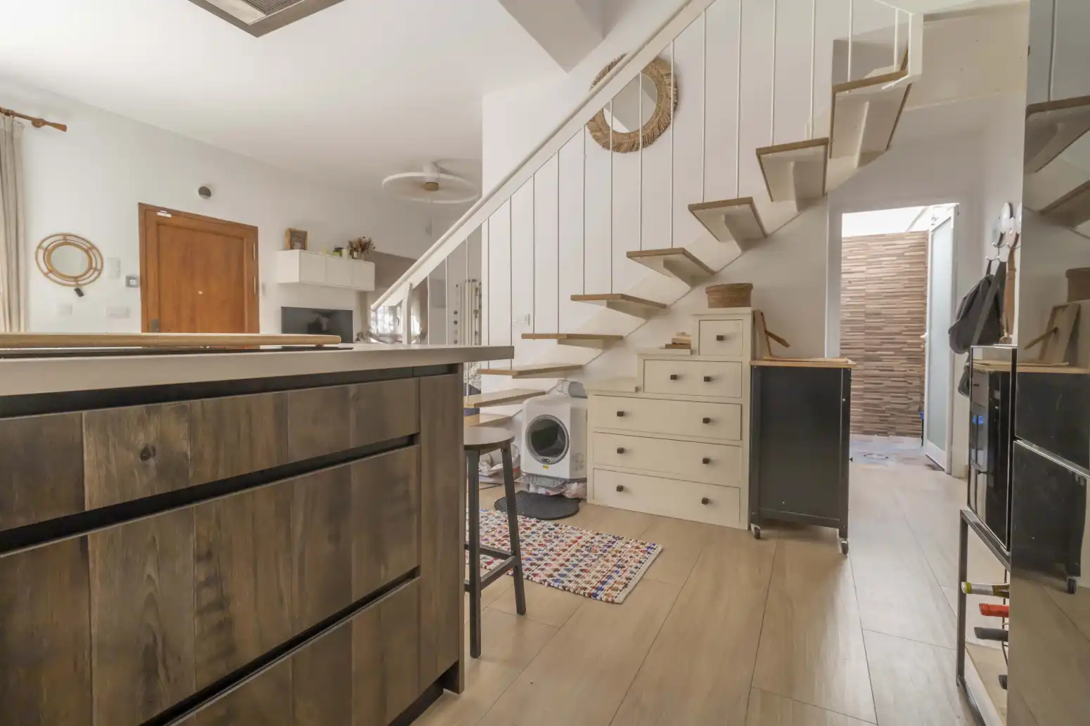 Cocina de Casa adosada en venta en Sevilla con Aire acondicionado, Trastero y Piscina