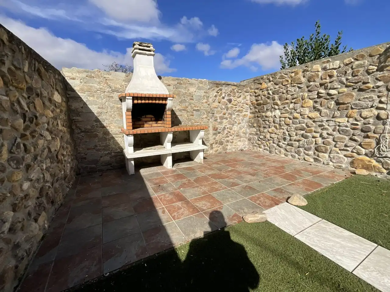 Terraza de Casa adosada en venta en Bascuñana, Burgos