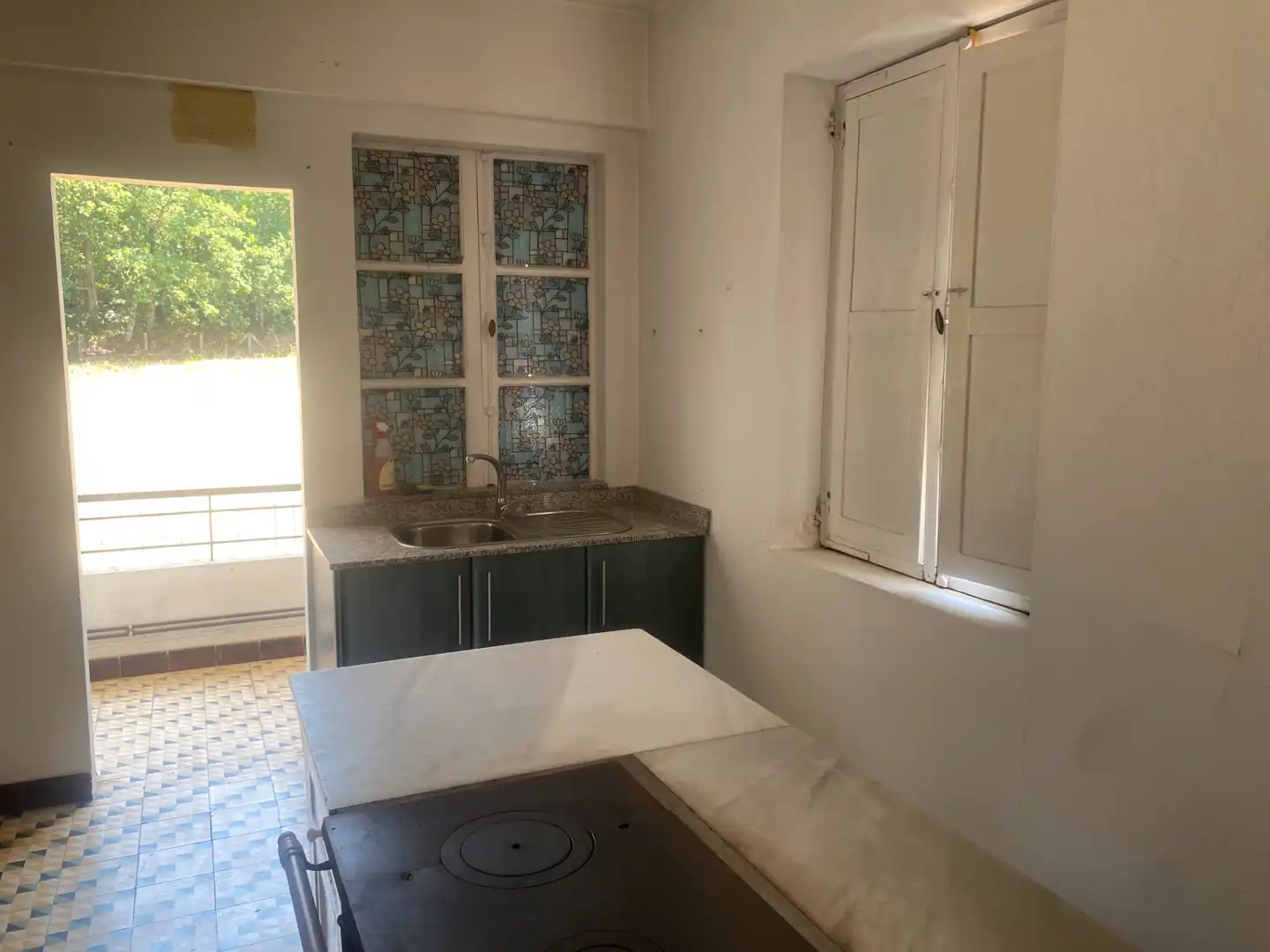 Cocina de Casa o chalet en venta en Touro con Calefacción, Terraza y Amueblado