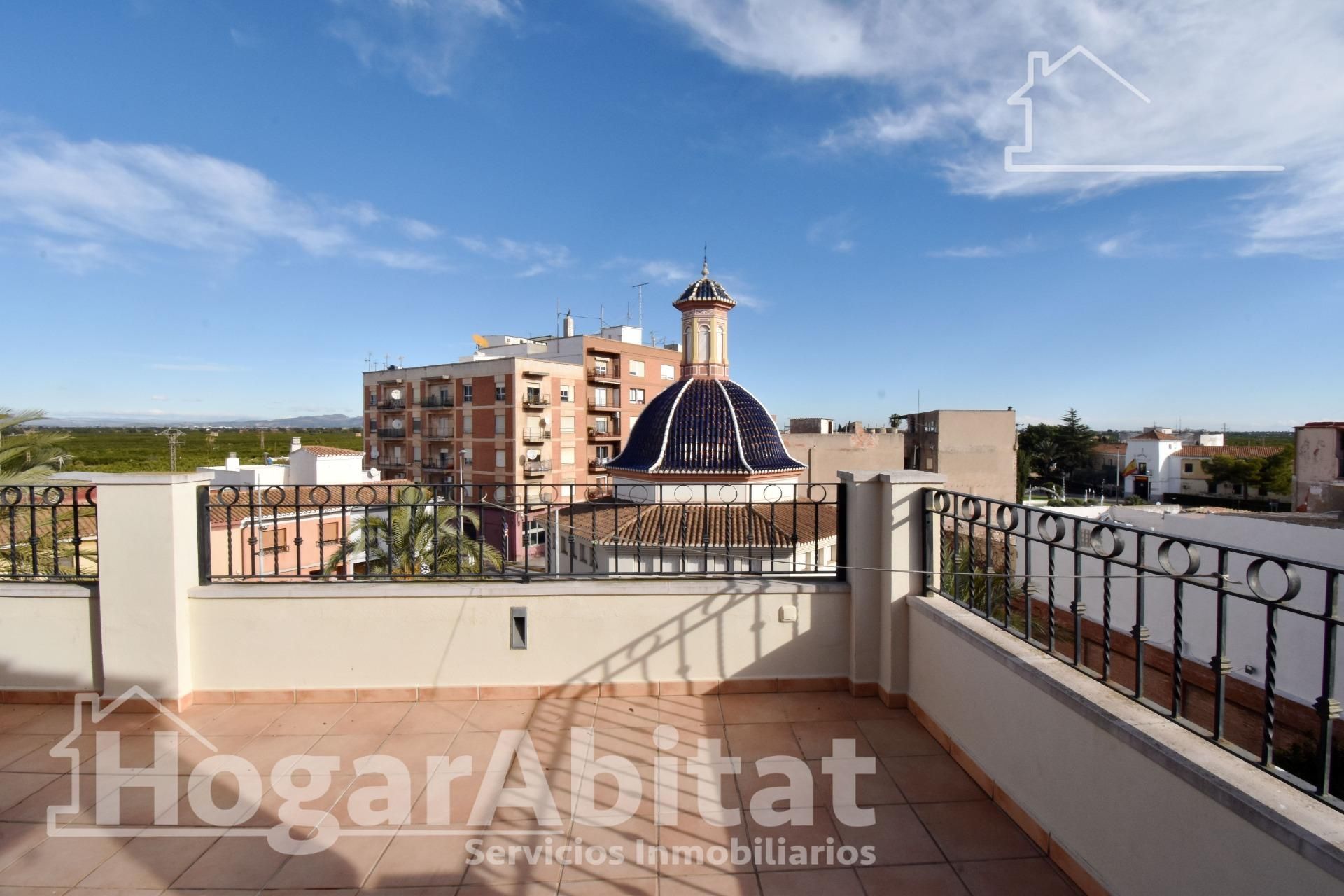 Exterior view of Attic for sale in Nules  with Heating, Terrace and Furnished