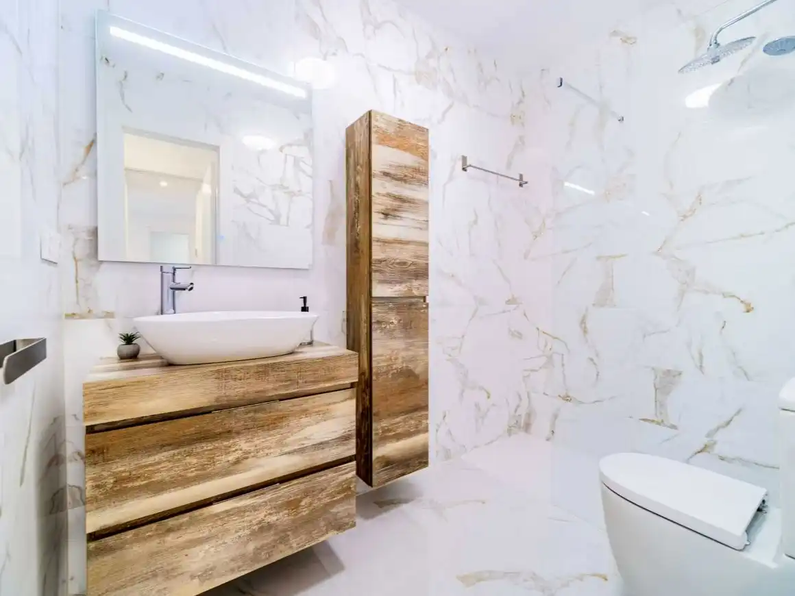 Bathroom of Flat for rent in Manzanera - Tosal