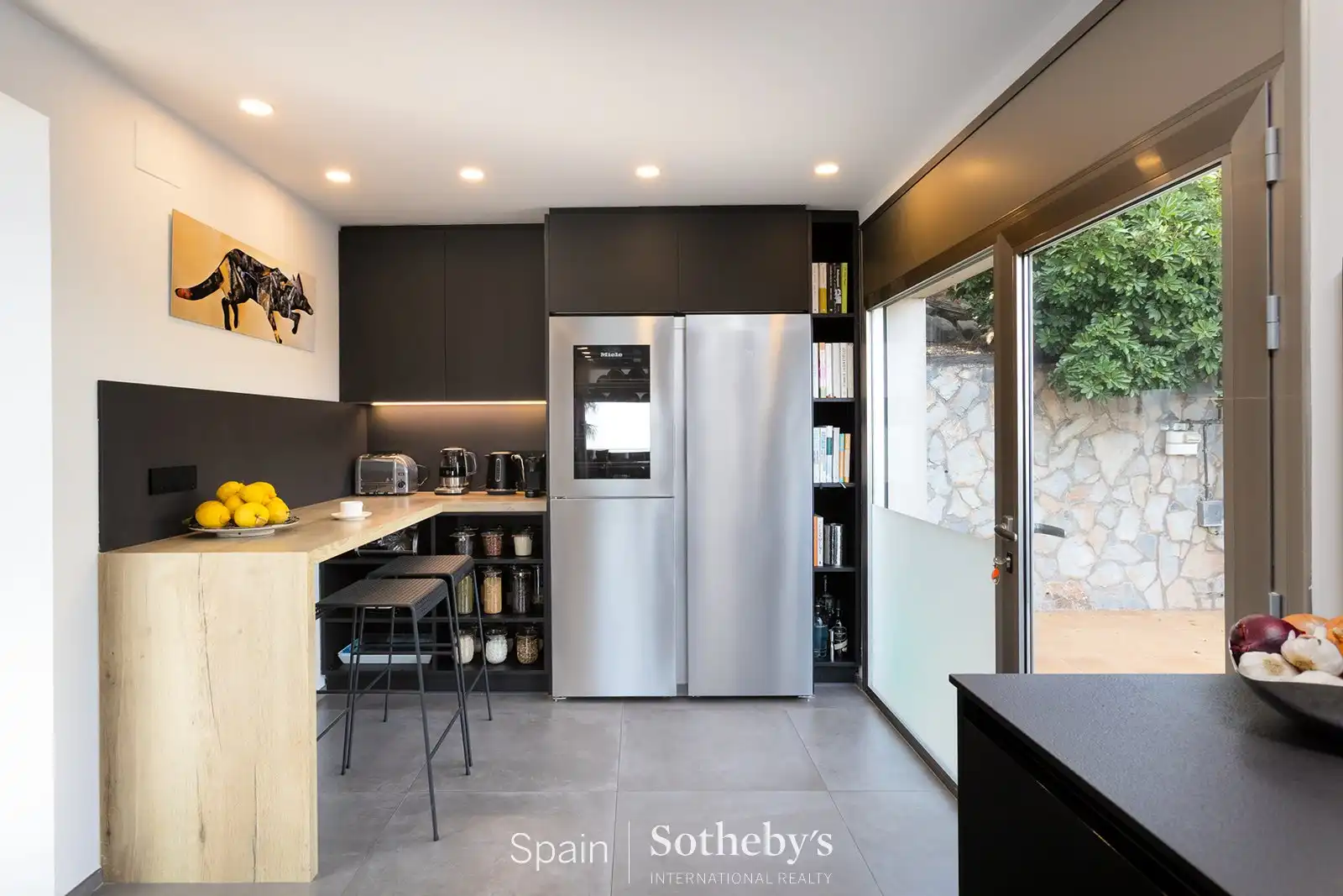 Cocina de Casa o chalet en venta en Tiana con Calefacción, Jardín privado y Terraza