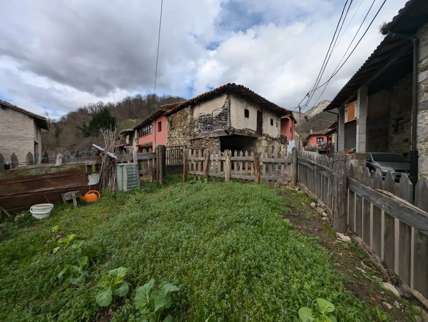 Exterior view of Houses for sale in Aller  with Terrace