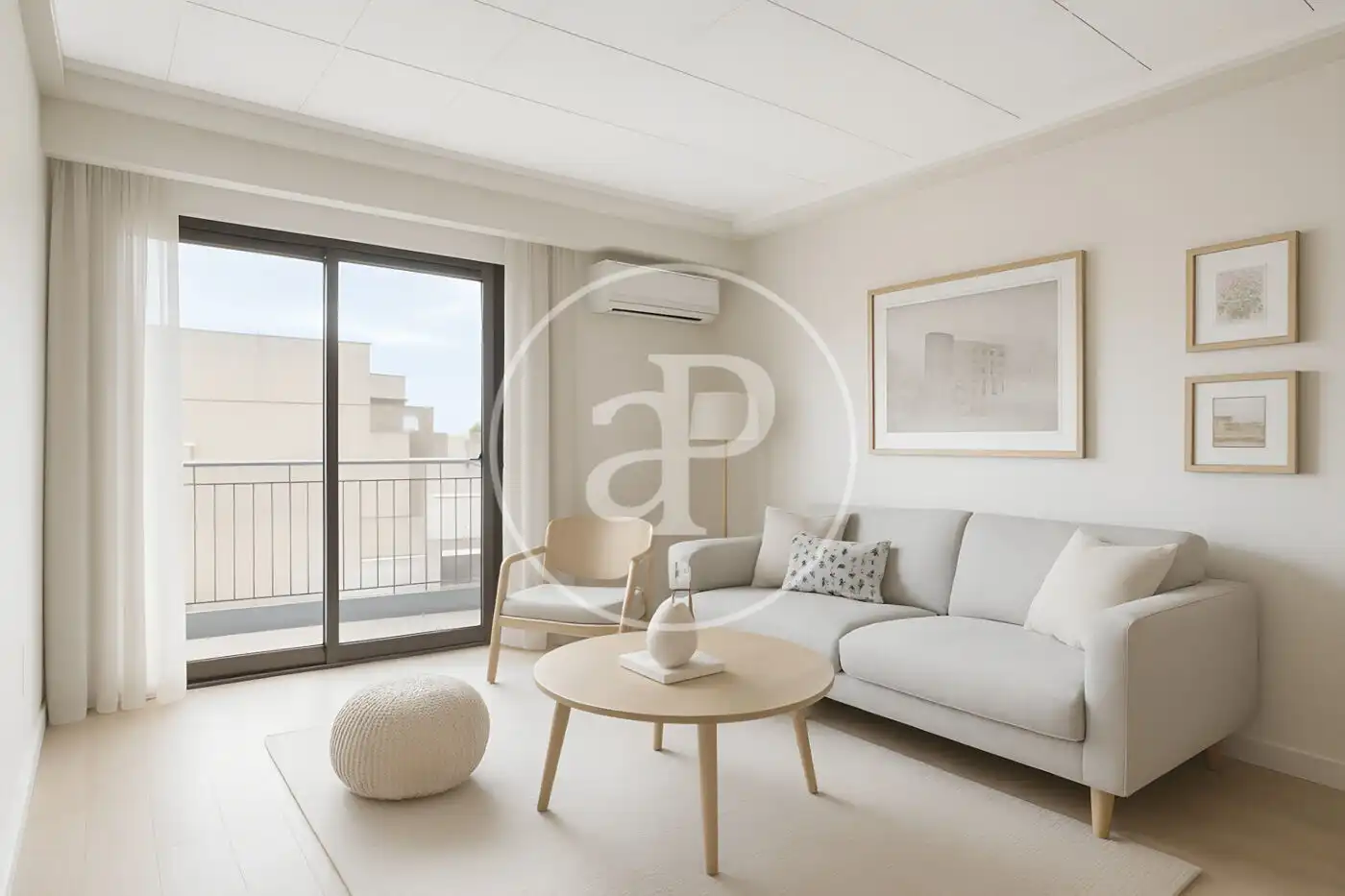 Sala de estar de Piso en venta en  Valencia Capital con Aire acondicionado, Calefacción y Balcón