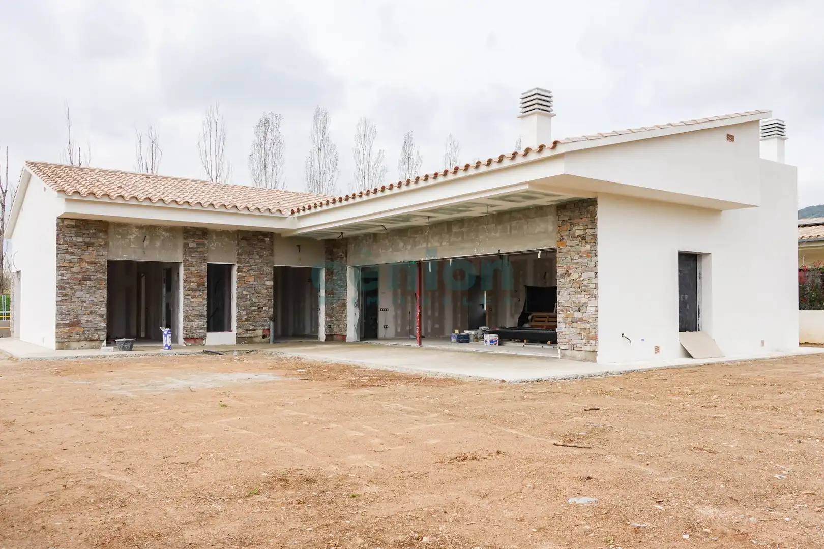 Vista exterior de Casa o xalet en venda en Maià de Montcal amb Aire condicionat, Calefacció i Jardí privat