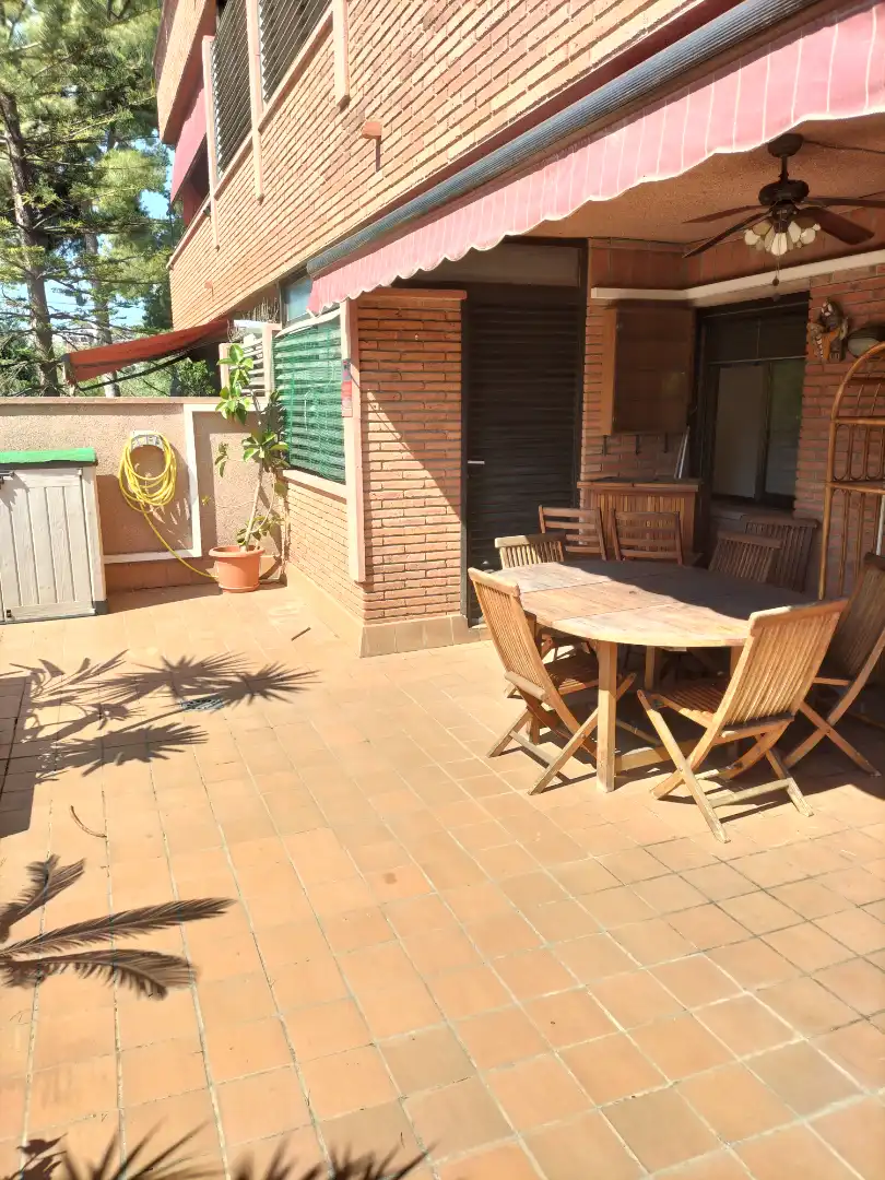 Terrace of Ground floor for rent in Castelldefels  with Air Conditioner, Heating and Private garden