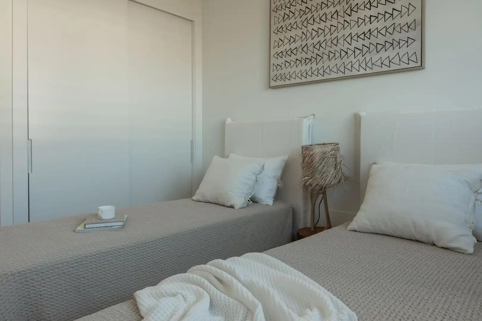 Schlafzimmer von Dachboden zum Verkauf in Fuengirola mit Terrasse