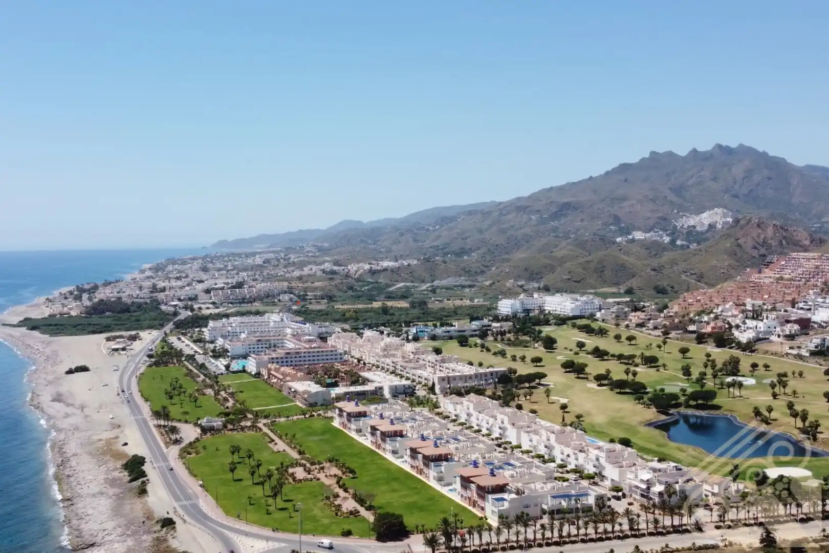 Vista exterior de Casa o chalet en venta en Mojácar con Aire acondicionado, Jardín privado y Parquet