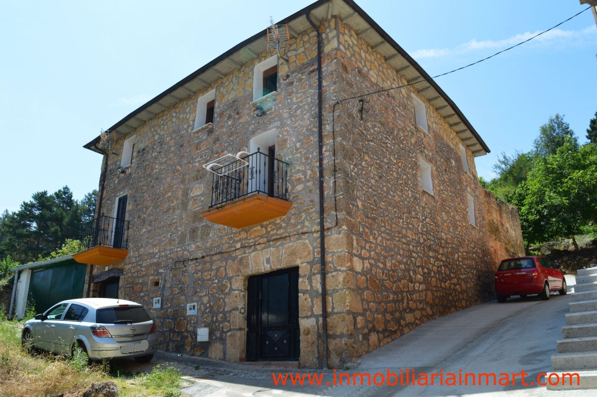 Exterior view of House or chalet for sale in Aguas Cándidas  with Heating, Terrace and Storage room