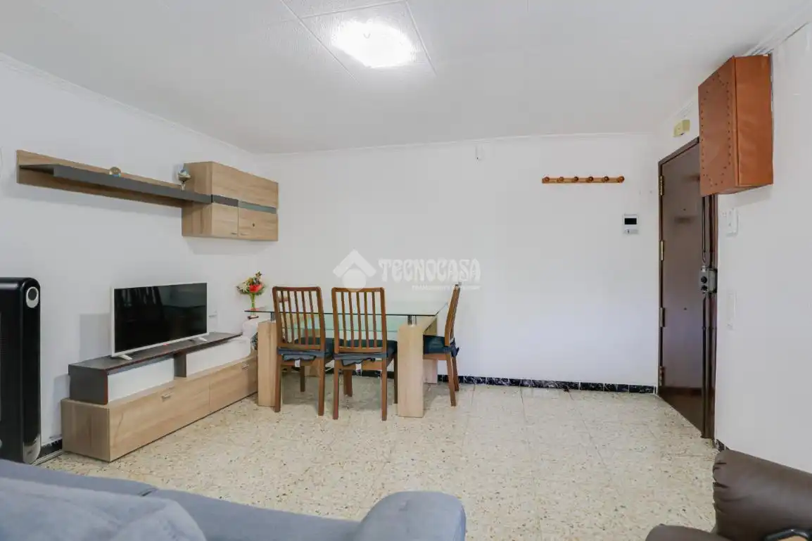 Sala de estar de Piso en venta en Sabadell con Aire acondicionado y Terraza