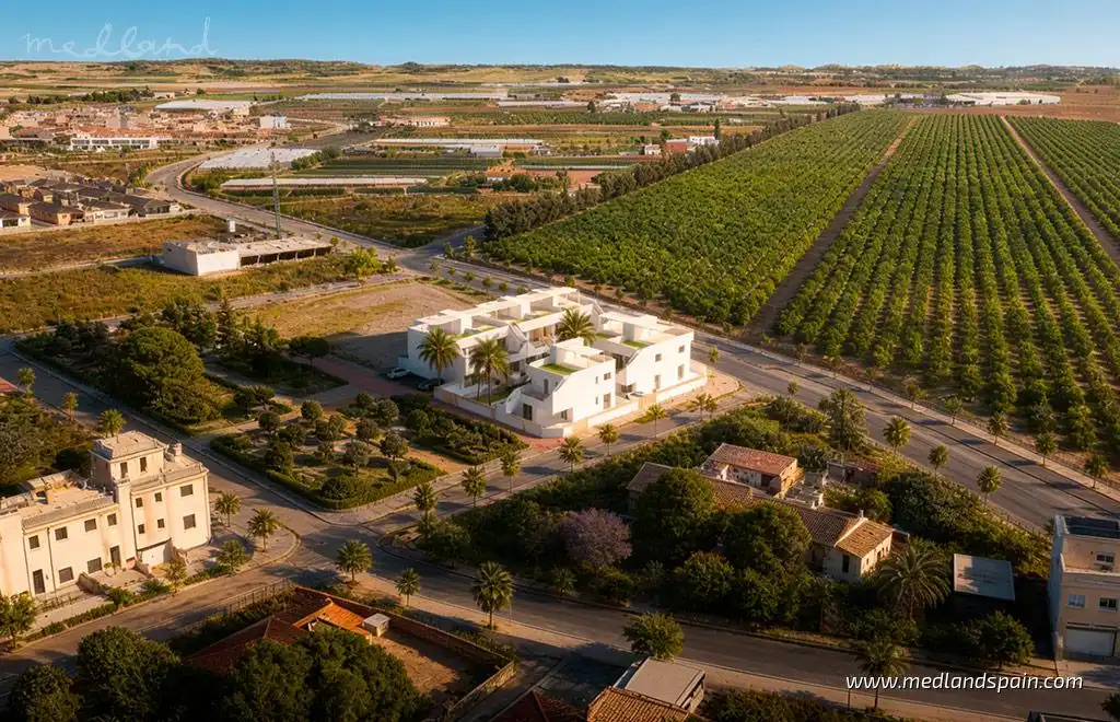 Vista exterior de Apartament en venda en Pilar de la Horadada amb Aire condicionat, Calefacció i Terrassa
