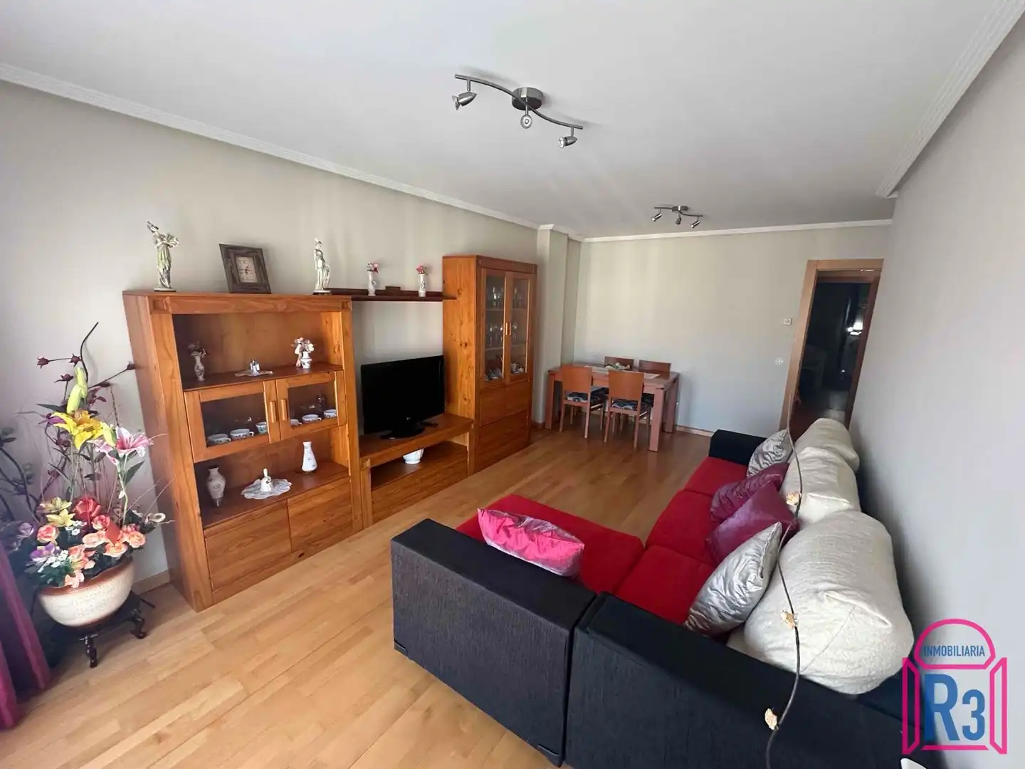 Living room of Flat for sale in León Capital   with Heating, Terrace and Storage room