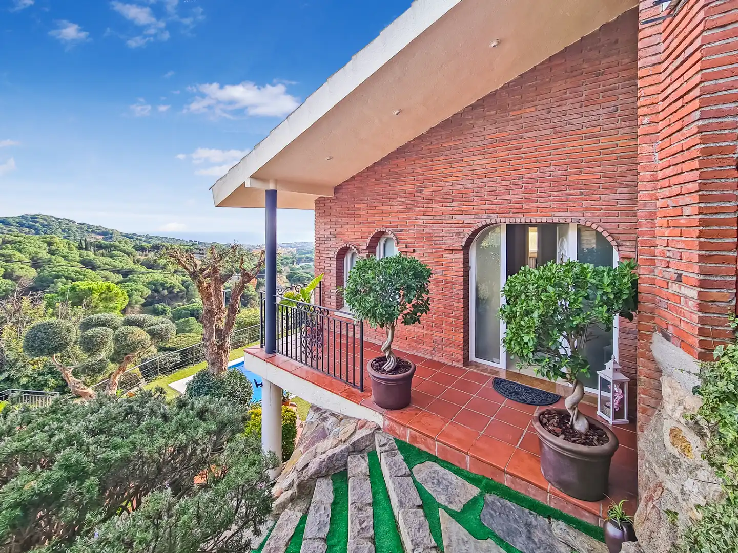 Terraza de Casa o chalet en venta en Alella con Calefacción, Jardín privado y Terraza