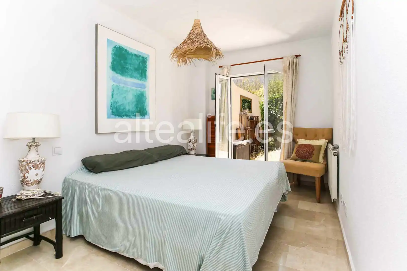 Bedroom of Apartments for sale in Altea  with Air Conditioner, Heating and Private garden